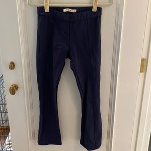 Tori Sport pull on elastic waist navy pant
